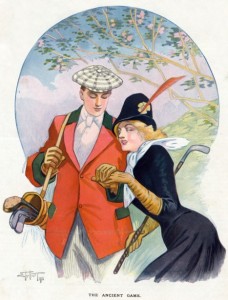 romantic-golf-couple-poster